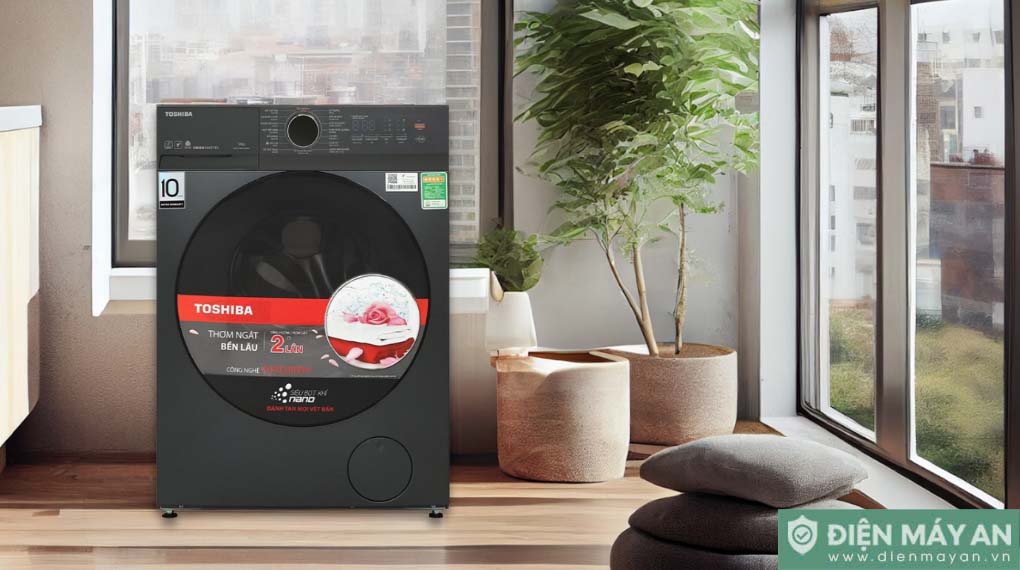 Máy giặt sấy Toshiba Inverter giặt 13 kg - sấy 8 kg TWD-T21BU140UWV(MG)